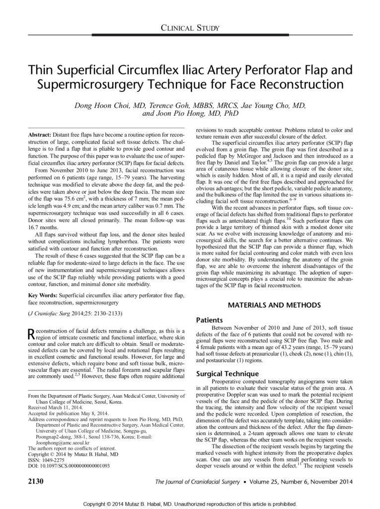 11 Thin superficial circumflex iliac artery perforator flap and supermicrosurgery technique for face reconstruction-1_page-0001